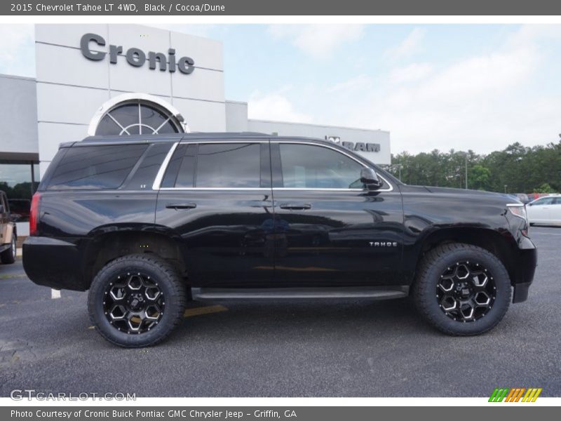 Black / Cocoa/Dune 2015 Chevrolet Tahoe LT 4WD