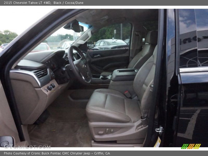 Black / Cocoa/Dune 2015 Chevrolet Tahoe LT 4WD