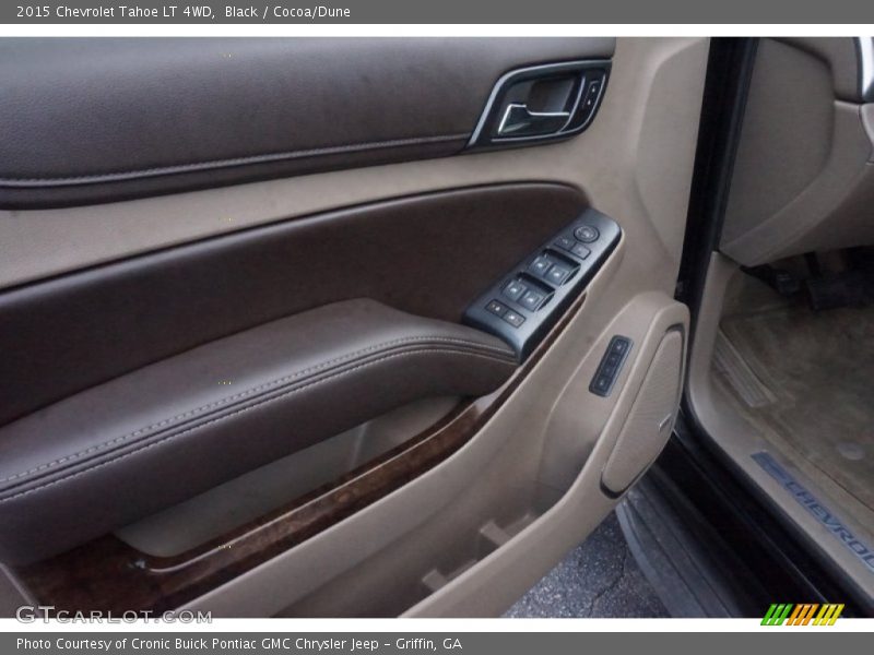 Black / Cocoa/Dune 2015 Chevrolet Tahoe LT 4WD