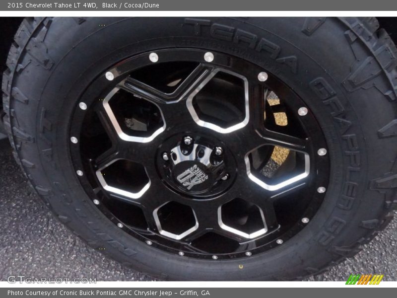 Black / Cocoa/Dune 2015 Chevrolet Tahoe LT 4WD