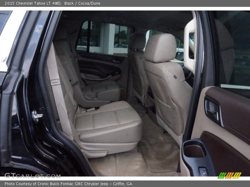 Black / Cocoa/Dune 2015 Chevrolet Tahoe LT 4WD