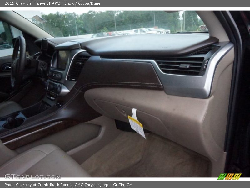 Black / Cocoa/Dune 2015 Chevrolet Tahoe LT 4WD