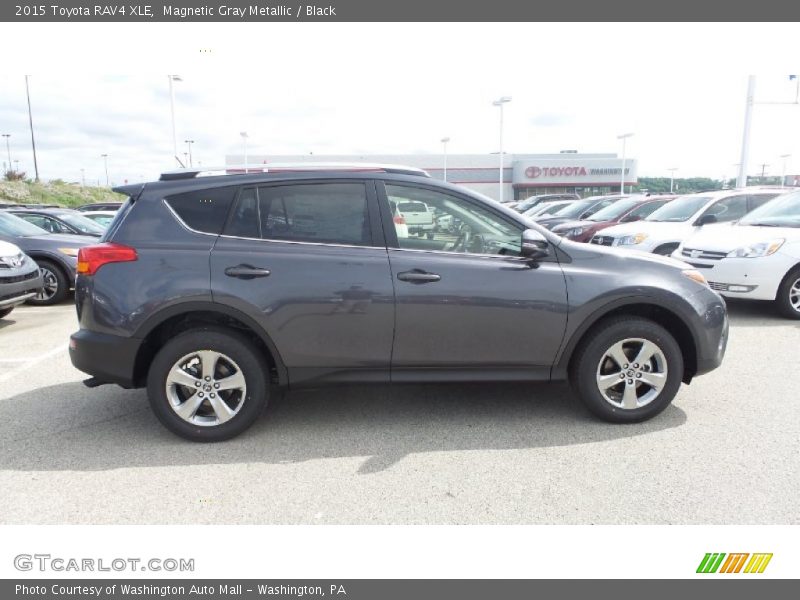 Magnetic Gray Metallic / Black 2015 Toyota RAV4 XLE
