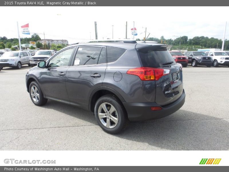 Magnetic Gray Metallic / Black 2015 Toyota RAV4 XLE