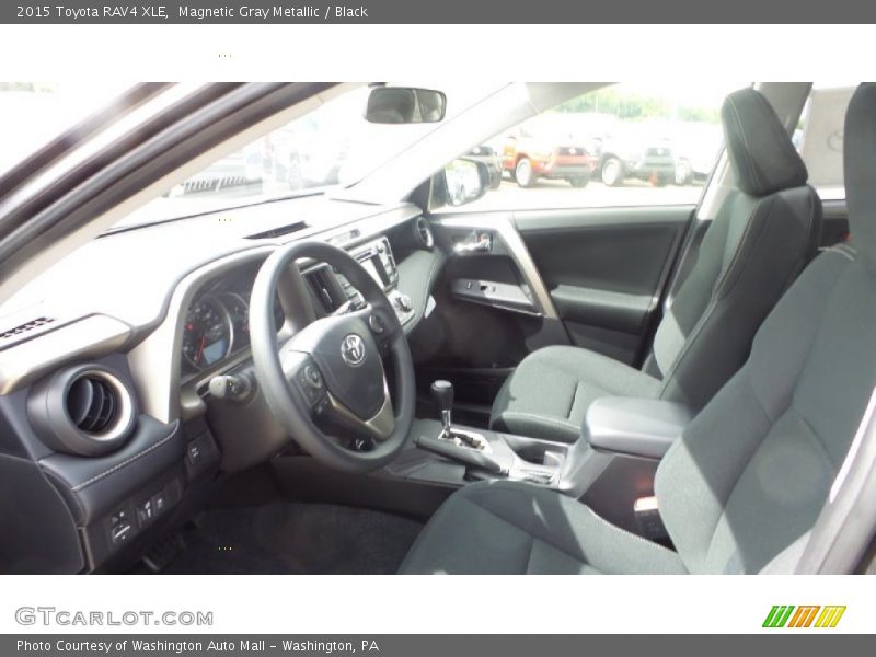 Magnetic Gray Metallic / Black 2015 Toyota RAV4 XLE