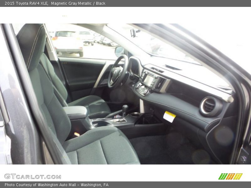 Magnetic Gray Metallic / Black 2015 Toyota RAV4 XLE