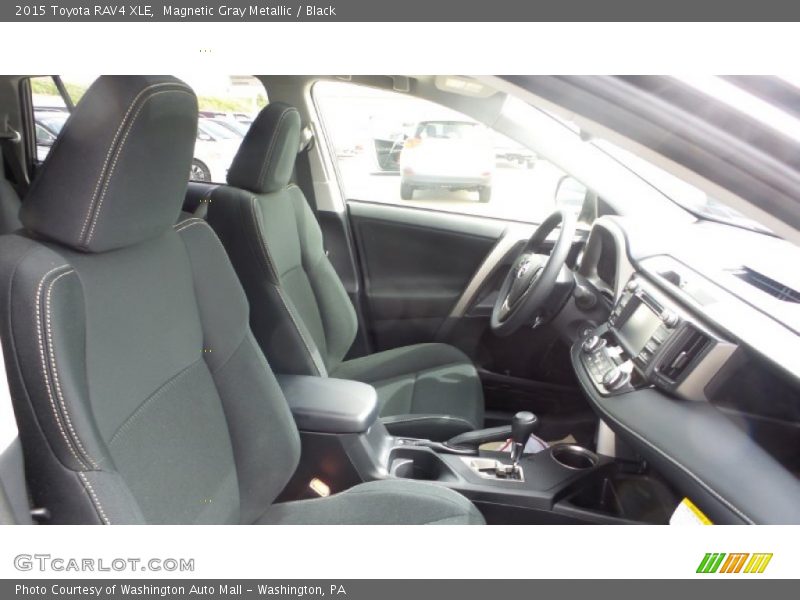 Magnetic Gray Metallic / Black 2015 Toyota RAV4 XLE