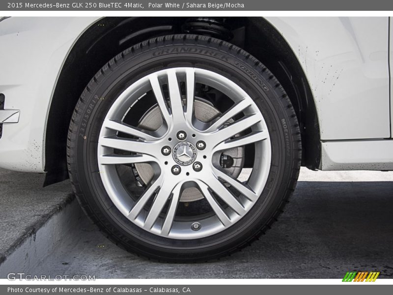 Polar White / Sahara Beige/Mocha 2015 Mercedes-Benz GLK 250 BlueTEC 4Matic