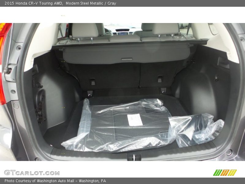 Modern Steel Metallic / Gray 2015 Honda CR-V Touring AWD