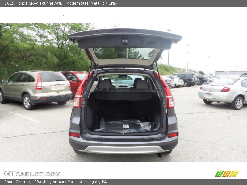 Modern Steel Metallic / Gray 2015 Honda CR-V Touring AWD