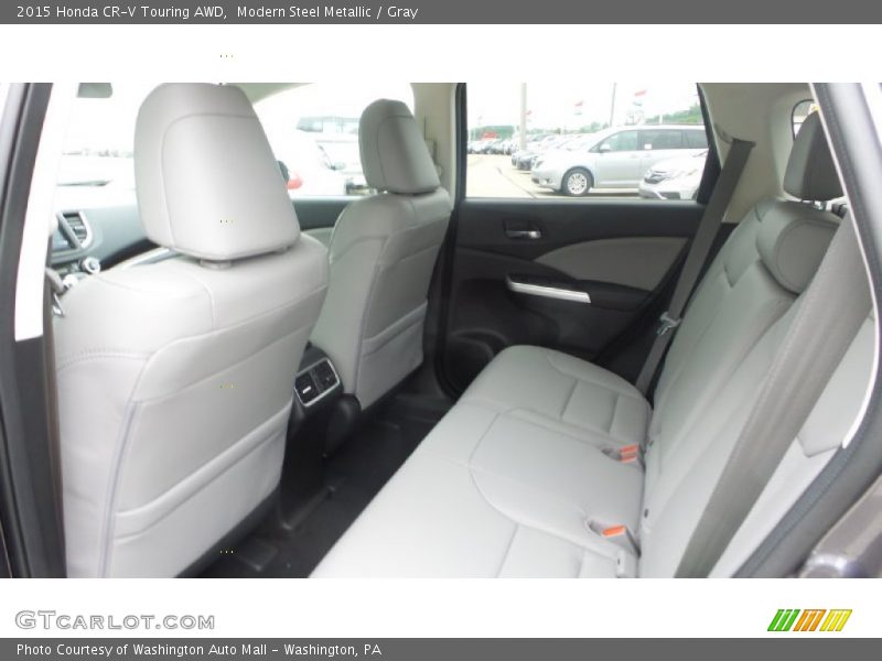 Modern Steel Metallic / Gray 2015 Honda CR-V Touring AWD