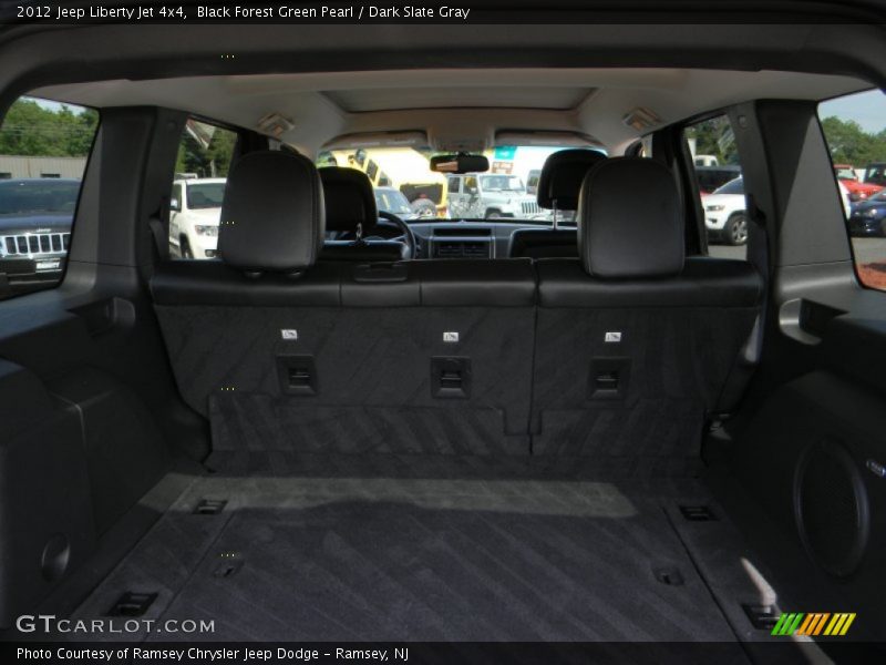 Black Forest Green Pearl / Dark Slate Gray 2012 Jeep Liberty Jet 4x4