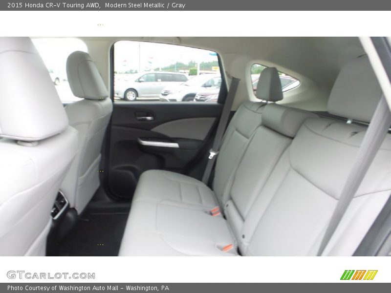 Modern Steel Metallic / Gray 2015 Honda CR-V Touring AWD