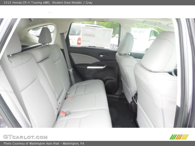 Modern Steel Metallic / Gray 2015 Honda CR-V Touring AWD