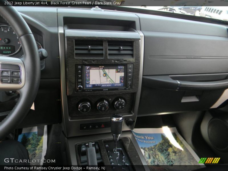 Black Forest Green Pearl / Dark Slate Gray 2012 Jeep Liberty Jet 4x4
