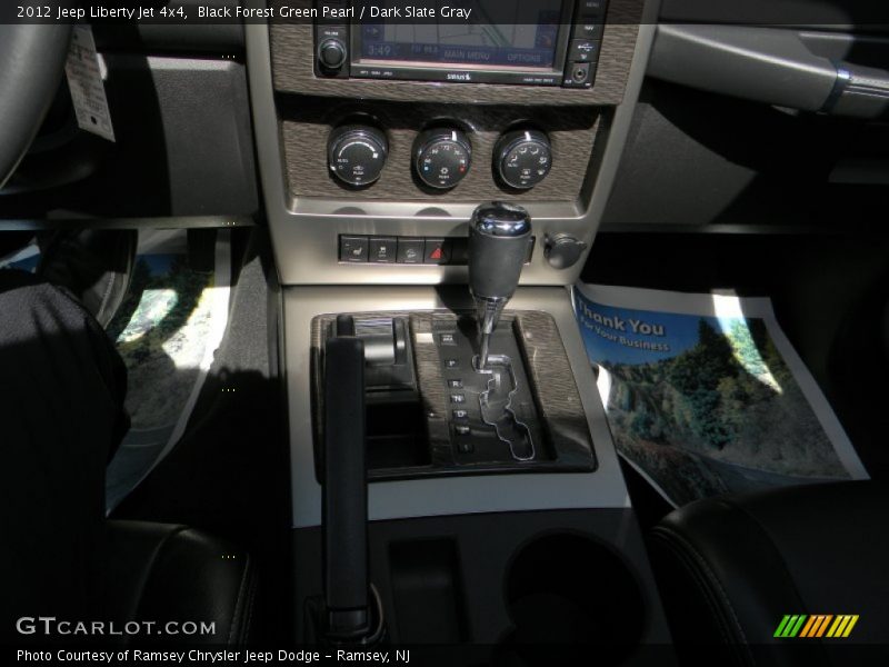 Black Forest Green Pearl / Dark Slate Gray 2012 Jeep Liberty Jet 4x4