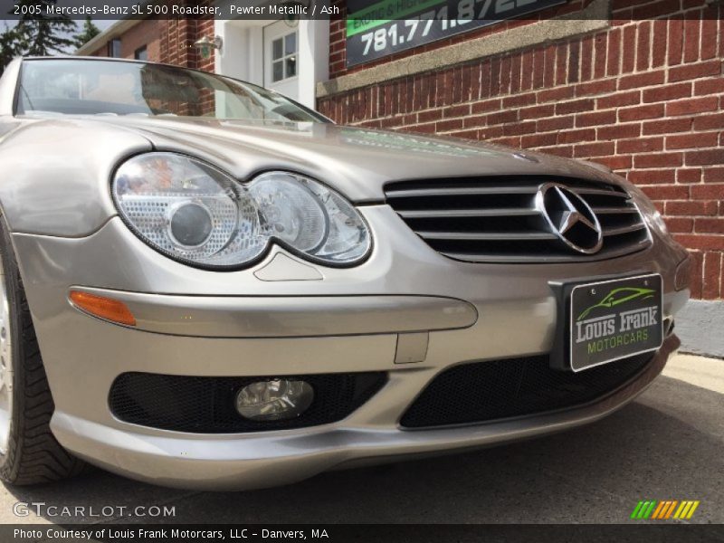 Pewter Metallic / Ash 2005 Mercedes-Benz SL 500 Roadster