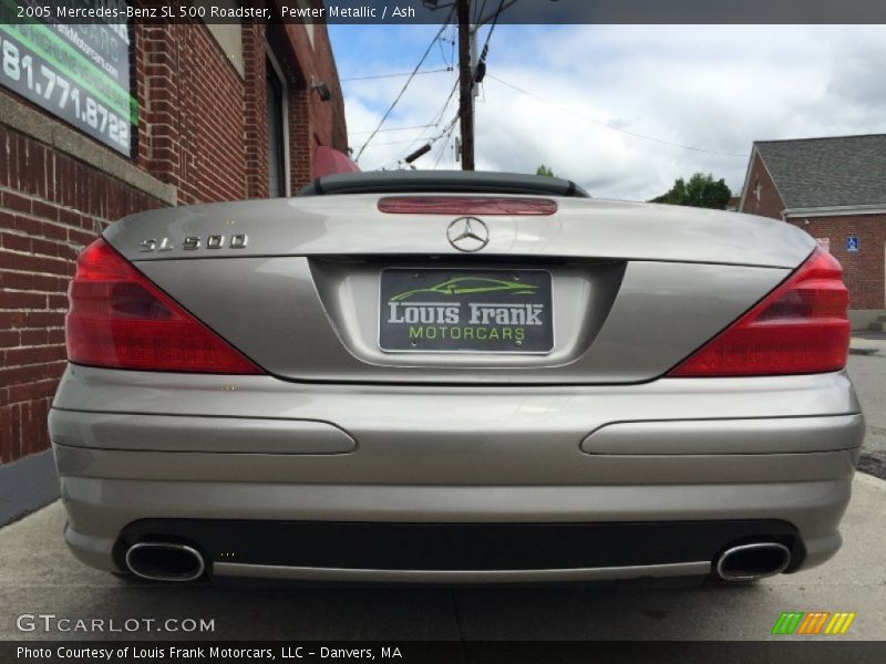 Pewter Metallic / Ash 2005 Mercedes-Benz SL 500 Roadster