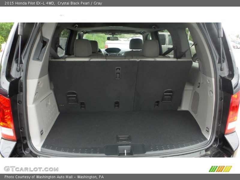 Crystal Black Pearl / Gray 2015 Honda Pilot EX-L 4WD