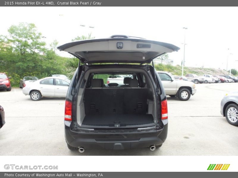 Crystal Black Pearl / Gray 2015 Honda Pilot EX-L 4WD