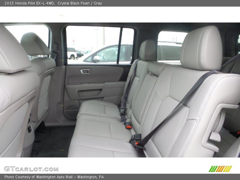 Crystal Black Pearl / Gray 2015 Honda Pilot EX-L 4WD