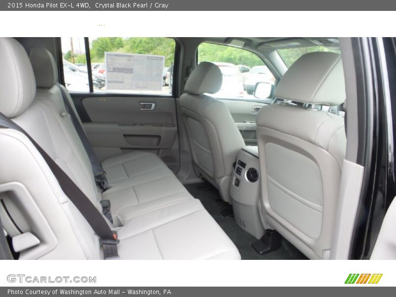 Crystal Black Pearl / Gray 2015 Honda Pilot EX-L 4WD