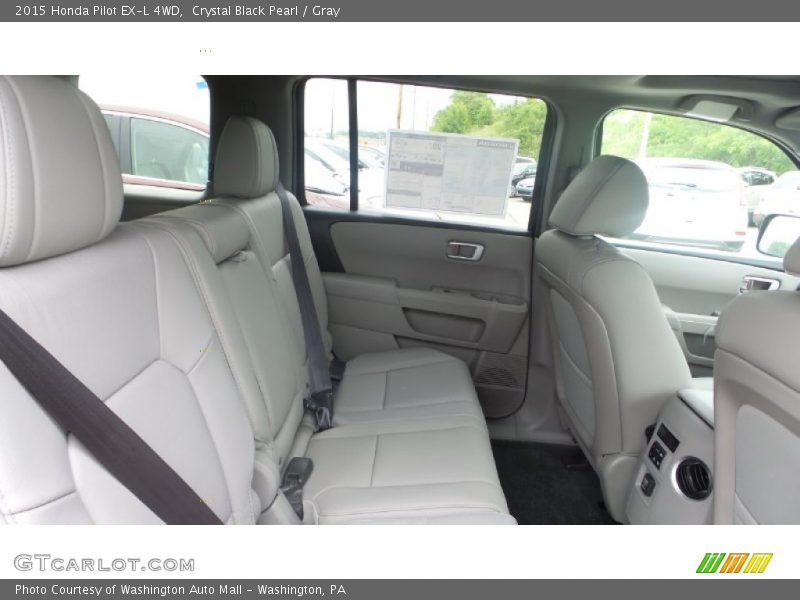 Crystal Black Pearl / Gray 2015 Honda Pilot EX-L 4WD