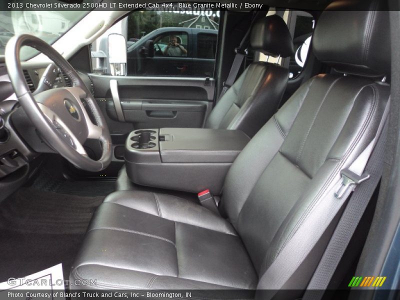 Blue Granite Metallic / Ebony 2013 Chevrolet Silverado 2500HD LT Extended Cab 4x4