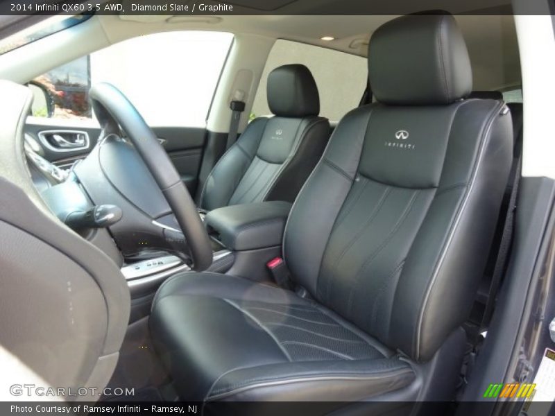 Diamond Slate / Graphite 2014 Infiniti QX60 3.5 AWD