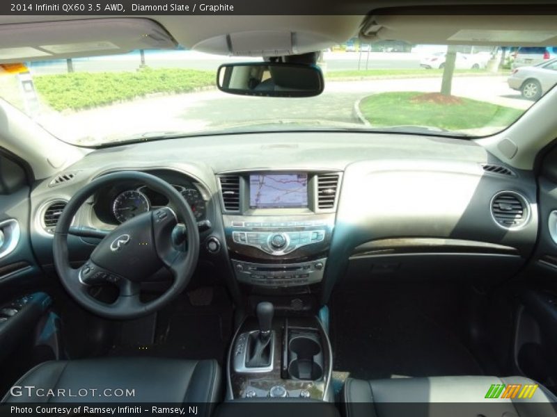 Diamond Slate / Graphite 2014 Infiniti QX60 3.5 AWD