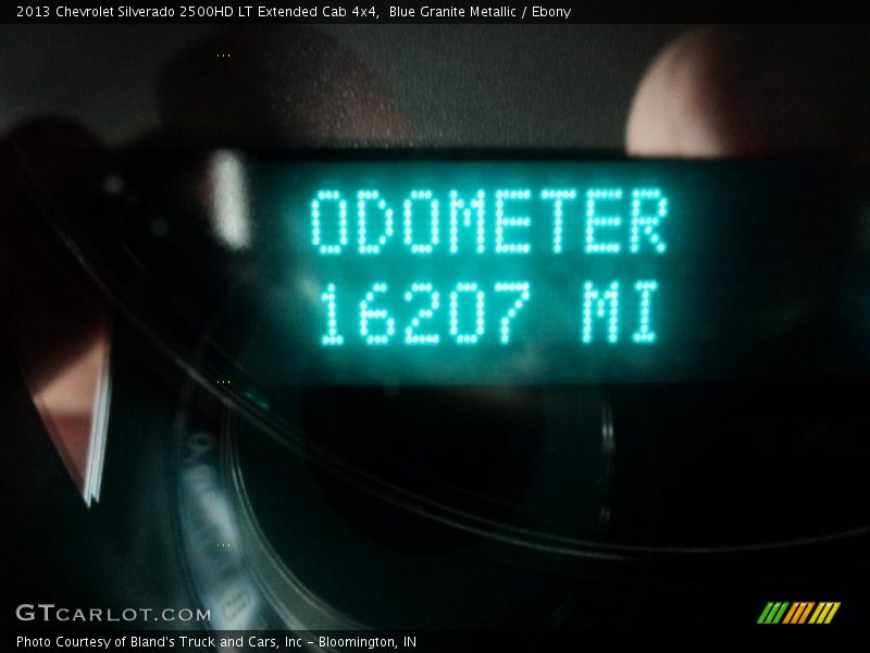 Blue Granite Metallic / Ebony 2013 Chevrolet Silverado 2500HD LT Extended Cab 4x4