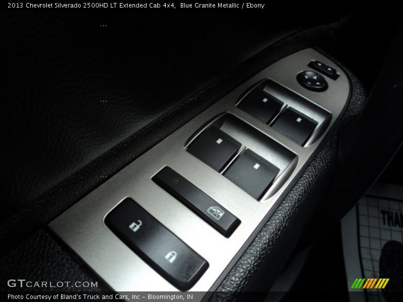 Blue Granite Metallic / Ebony 2013 Chevrolet Silverado 2500HD LT Extended Cab 4x4