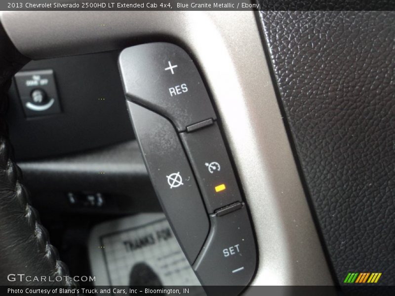 Blue Granite Metallic / Ebony 2013 Chevrolet Silverado 2500HD LT Extended Cab 4x4