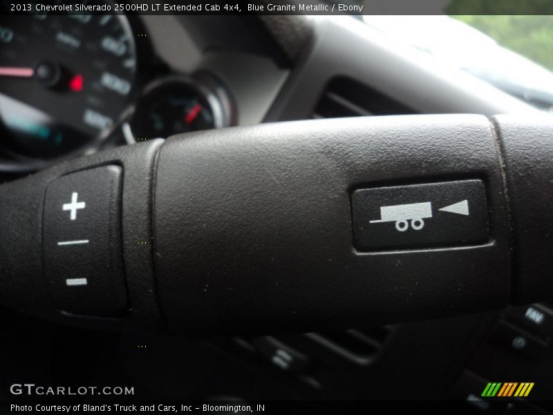 Blue Granite Metallic / Ebony 2013 Chevrolet Silverado 2500HD LT Extended Cab 4x4