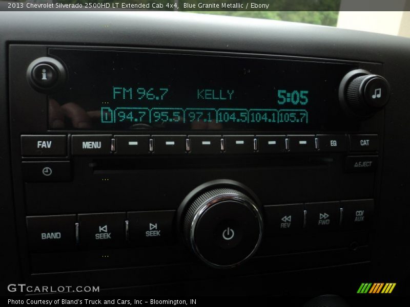 Blue Granite Metallic / Ebony 2013 Chevrolet Silverado 2500HD LT Extended Cab 4x4