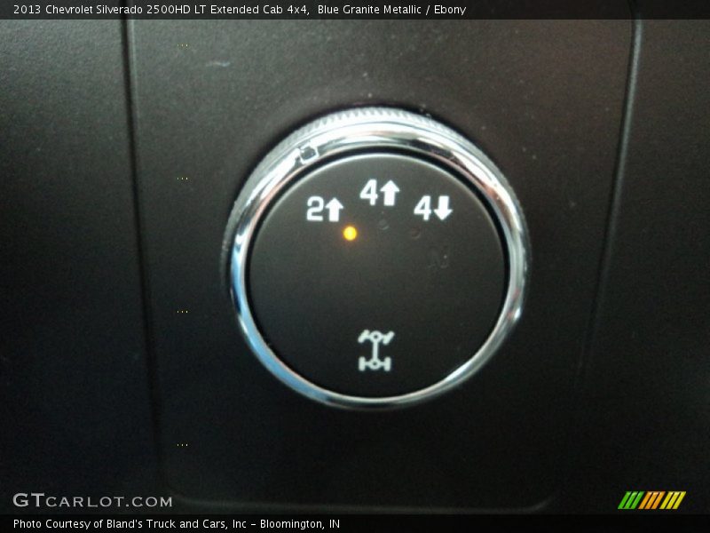 Blue Granite Metallic / Ebony 2013 Chevrolet Silverado 2500HD LT Extended Cab 4x4