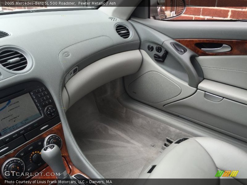 Pewter Metallic / Ash 2005 Mercedes-Benz SL 500 Roadster