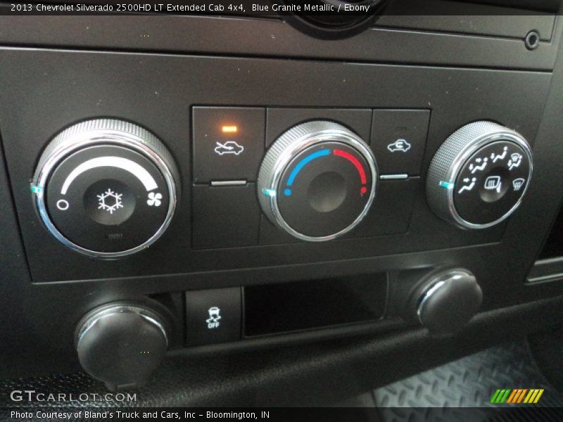 Blue Granite Metallic / Ebony 2013 Chevrolet Silverado 2500HD LT Extended Cab 4x4