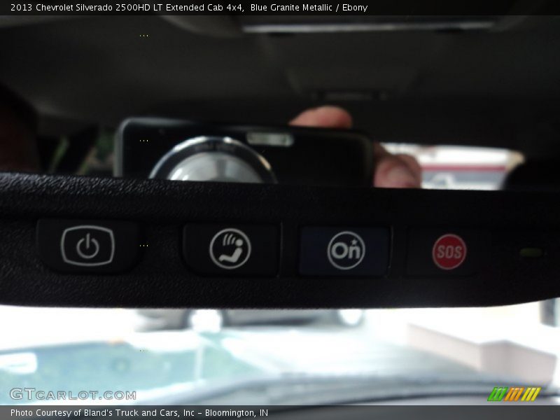 Blue Granite Metallic / Ebony 2013 Chevrolet Silverado 2500HD LT Extended Cab 4x4