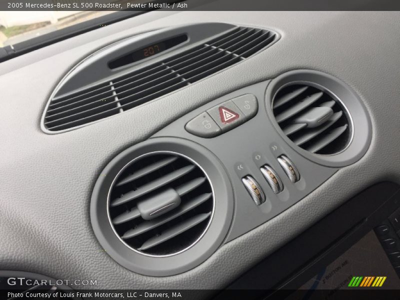 Pewter Metallic / Ash 2005 Mercedes-Benz SL 500 Roadster
