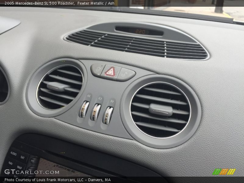 Pewter Metallic / Ash 2005 Mercedes-Benz SL 500 Roadster