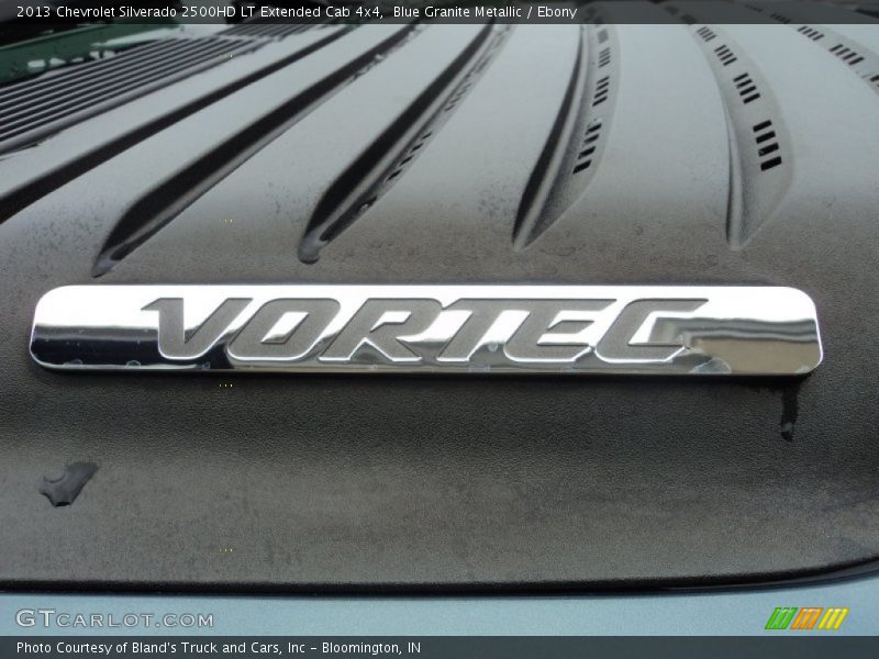 Blue Granite Metallic / Ebony 2013 Chevrolet Silverado 2500HD LT Extended Cab 4x4