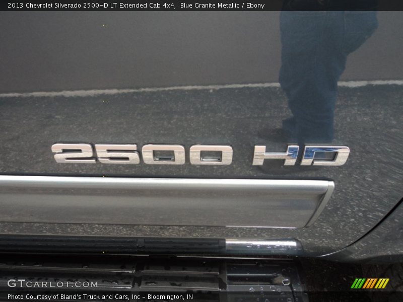 Blue Granite Metallic / Ebony 2013 Chevrolet Silverado 2500HD LT Extended Cab 4x4