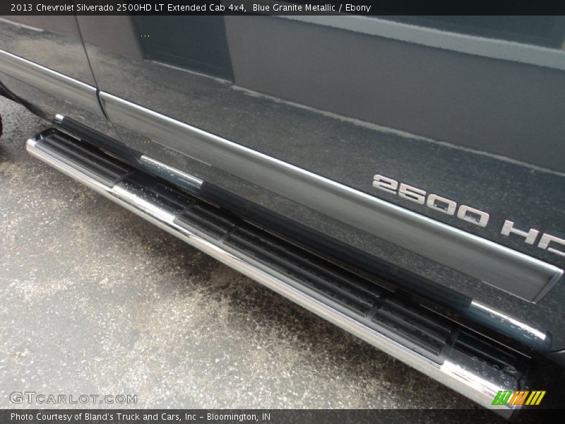 Blue Granite Metallic / Ebony 2013 Chevrolet Silverado 2500HD LT Extended Cab 4x4