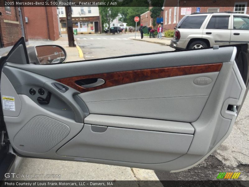 Pewter Metallic / Ash 2005 Mercedes-Benz SL 500 Roadster