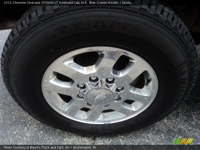 Blue Granite Metallic / Ebony 2013 Chevrolet Silverado 2500HD LT Extended Cab 4x4