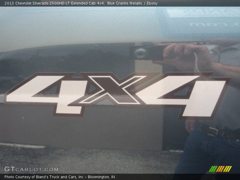 Blue Granite Metallic / Ebony 2013 Chevrolet Silverado 2500HD LT Extended Cab 4x4
