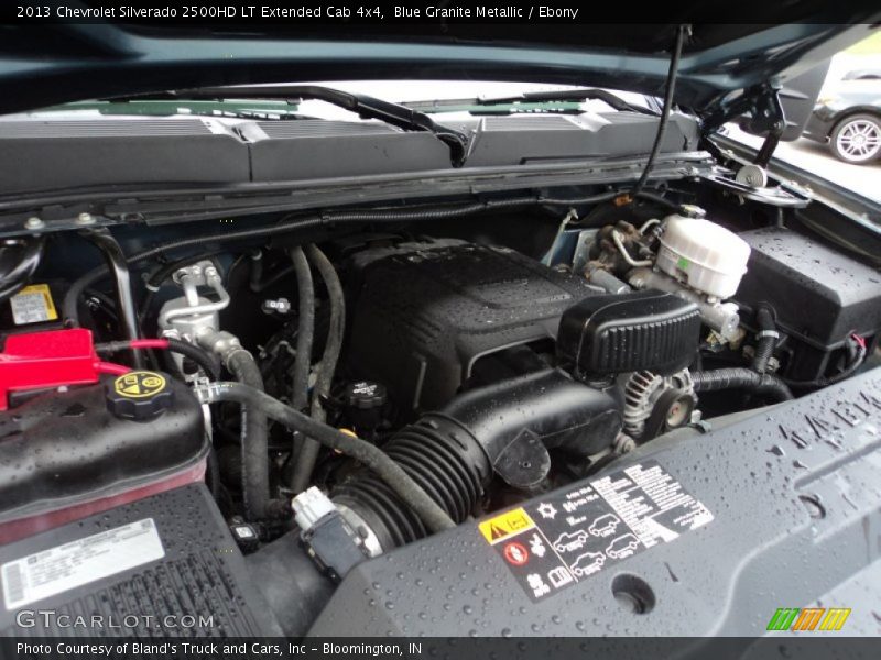 Blue Granite Metallic / Ebony 2013 Chevrolet Silverado 2500HD LT Extended Cab 4x4