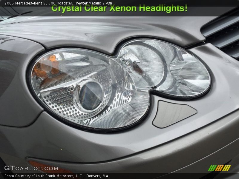 Pewter Metallic / Ash 2005 Mercedes-Benz SL 500 Roadster