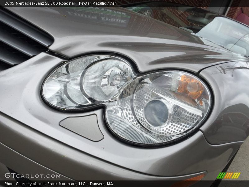 Pewter Metallic / Ash 2005 Mercedes-Benz SL 500 Roadster